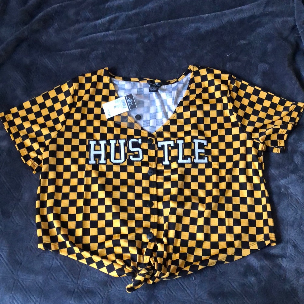 Hustle crop top
